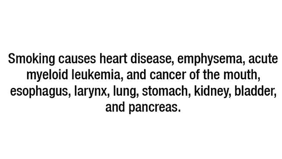 Các hãng thuốc lá Mỹ tự thú về tác hại của hút thuốc